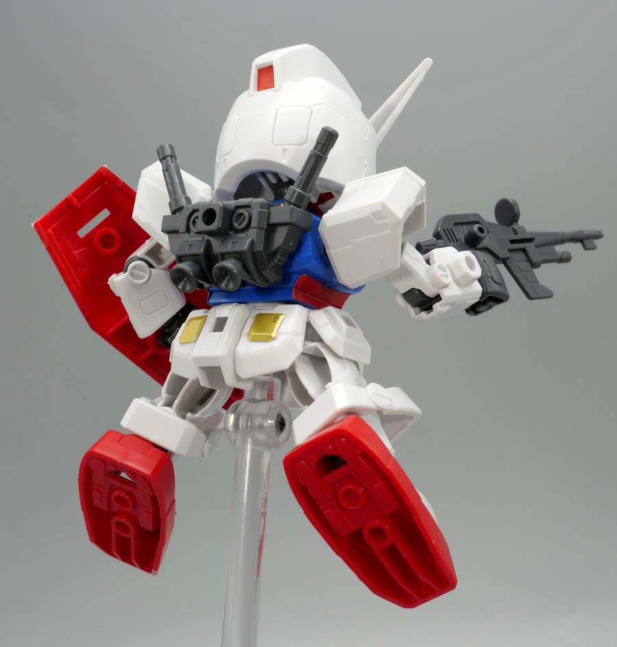 EXスタンダード RX-78-2ガンダムのガンプラレビュー画像です