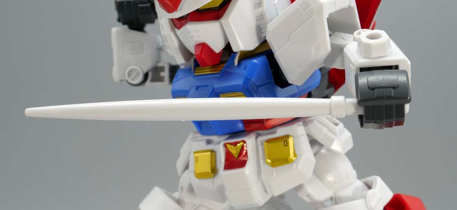 EXスタンダード RX-78-2ガンダムのガンプラレビュー画像です