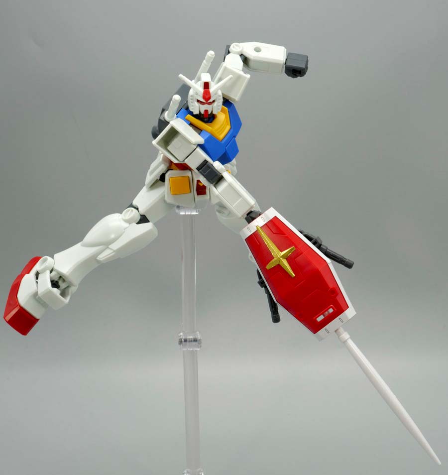 EXスタンダード RX-78-2ガンダムのガンプラレビュー画像です