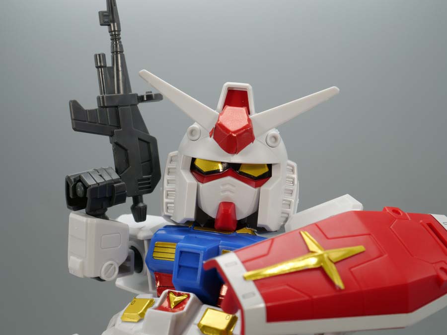 EXスタンダード RX-78-2ガンダムのガンプラレビュー画像です