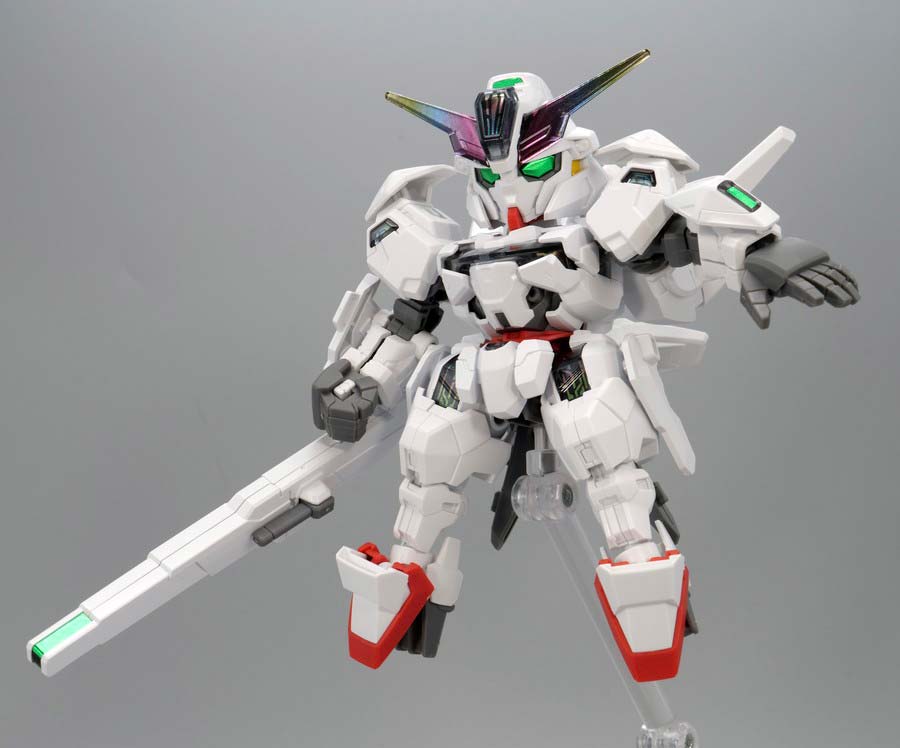 クロスシルエット ガンダムキャリバーンのガンプラレビュー画像です