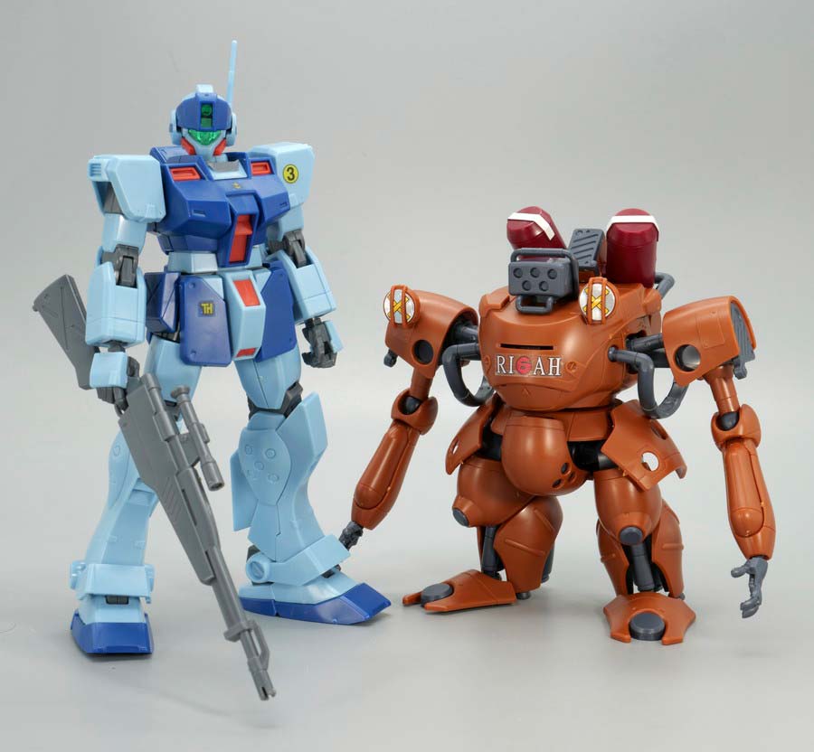 HGドラケンEのガンプラレビュー画像です