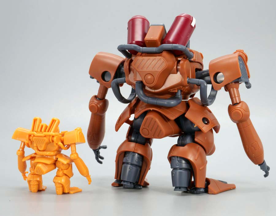 HGドラケンEのガンプラレビュー画像です