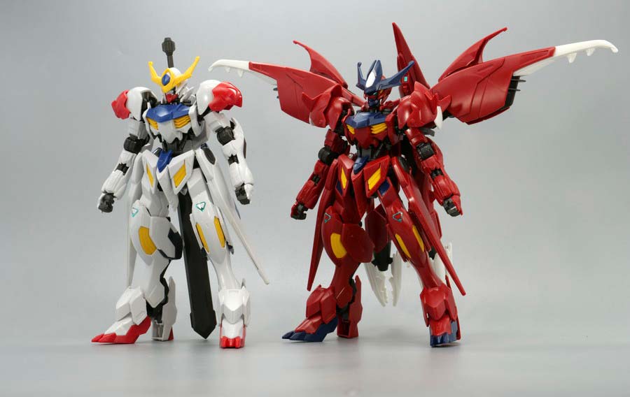 HGガンダムアメイジングバルバトスルプスのガンプラレビュー画像です