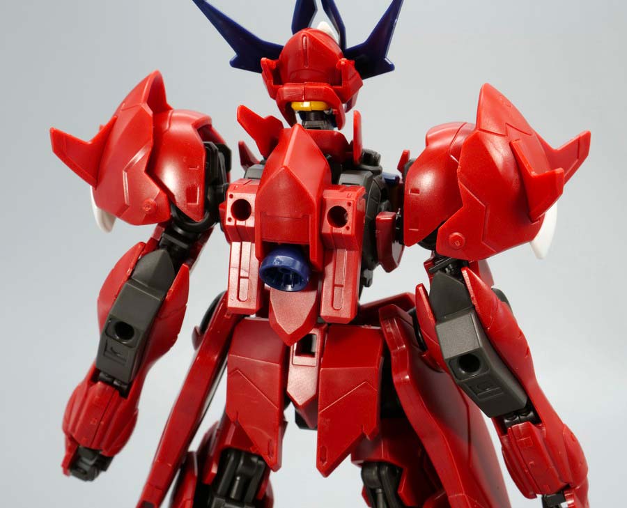 HGガンダムアメイジングバルバトスルプスのガンプラレビュー画像です