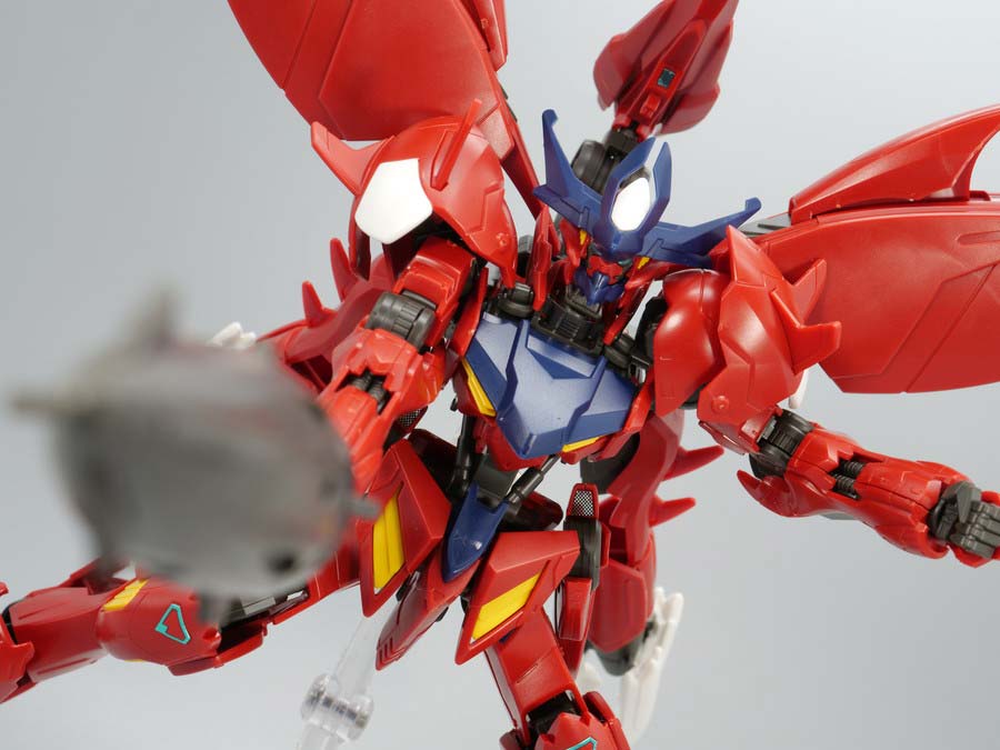 HGガンダムアメイジングバルバトスルプスのガンプラレビュー画像です