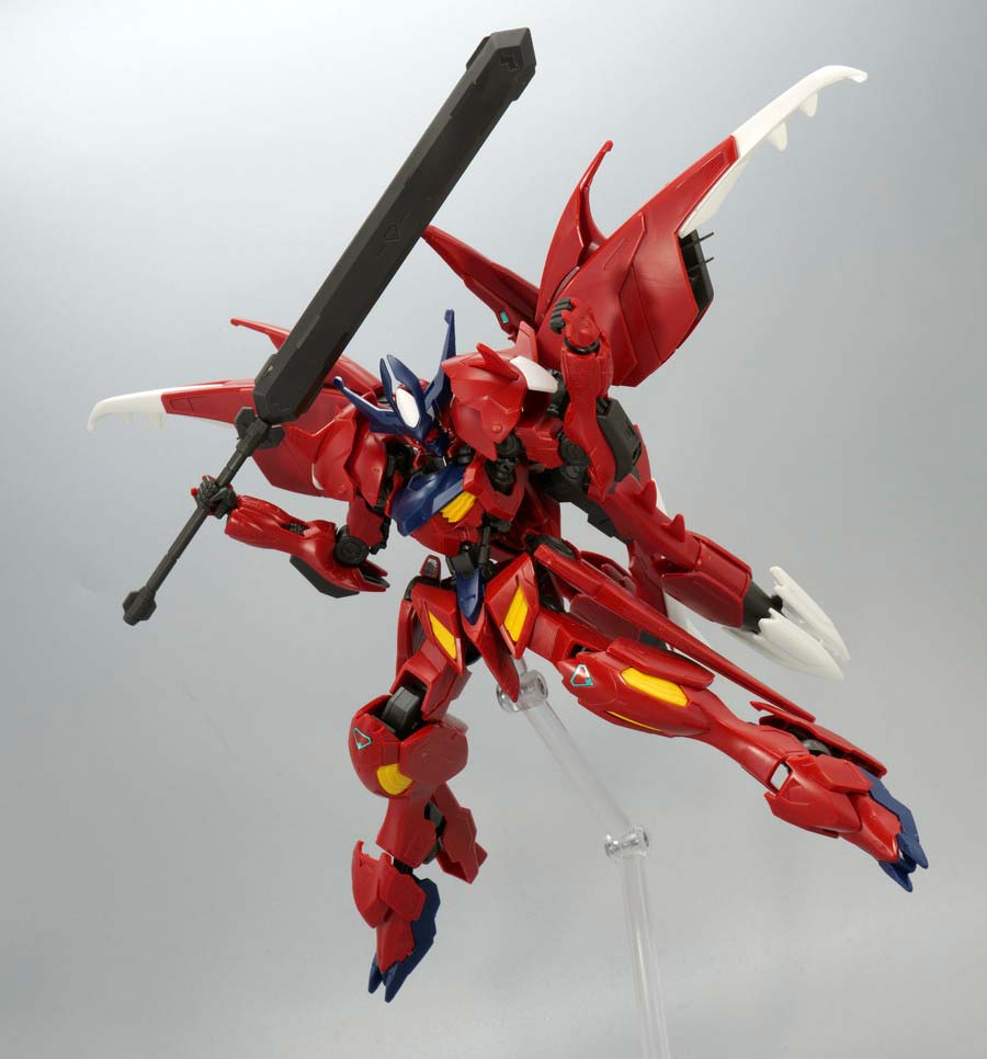 HGガンダムアメイジングバルバトスルプスのガンプラレビュー画像です