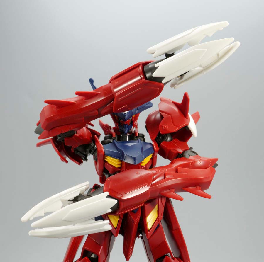 HGガンダムアメイジングバルバトスルプスのガンプラレビュー画像です