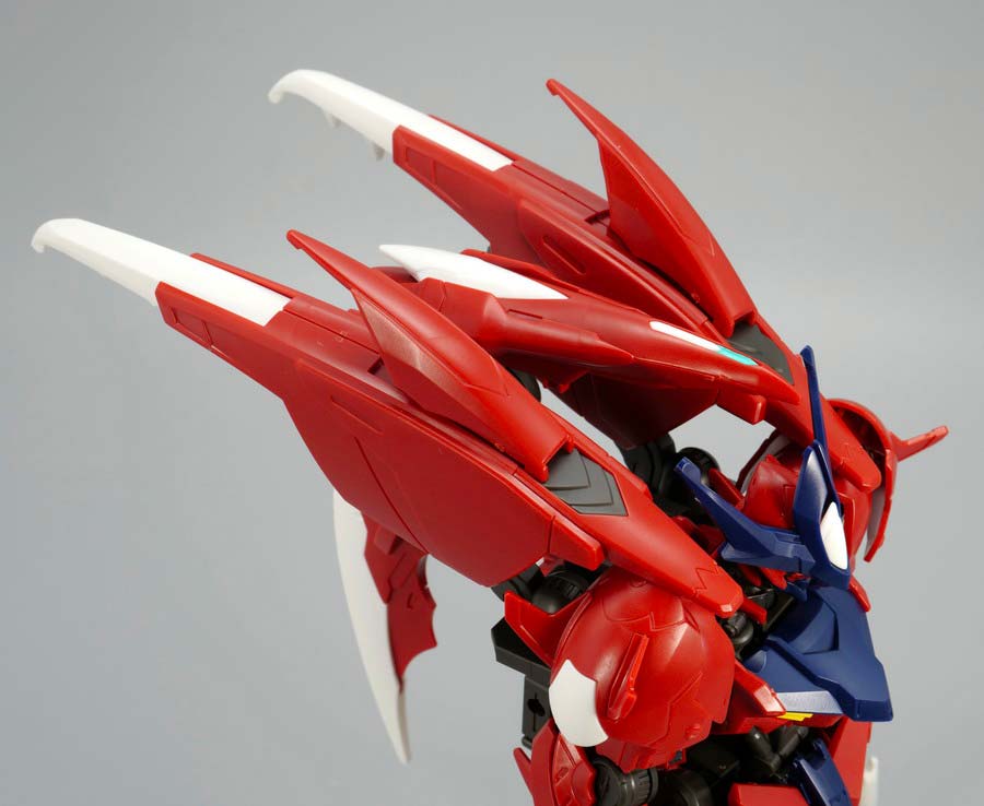 HGガンダムアメイジングバルバトスルプスのガンプラレビュー画像です