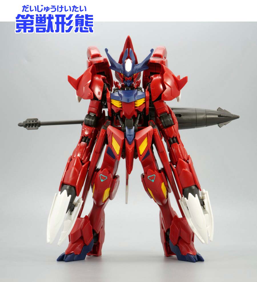 HGガンダムアメイジングバルバトスルプスのガンプラレビュー画像です