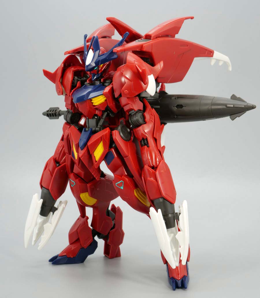 HGガンダムアメイジングバルバトスルプスのガンプラレビュー画像です