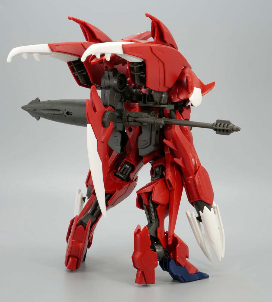 HGガンダムアメイジングバルバトスルプスのガンプラレビュー画像です