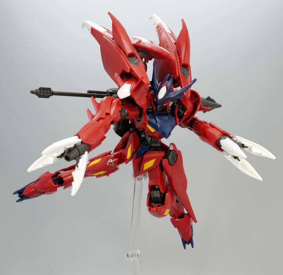 HGガンダムアメイジングバルバトスルプスのガンプラレビュー画像です