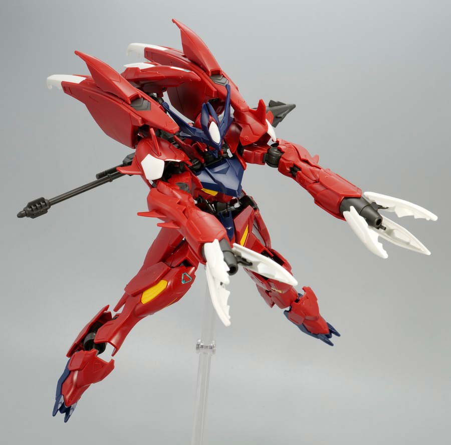 HGガンダムアメイジングバルバトスルプスのガンプラレビュー画像です