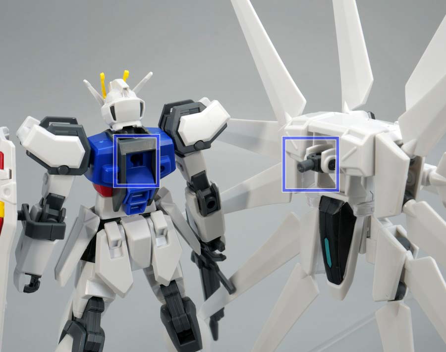 オプションパーツセット ガンプラ10 ギャラクシーブースターのガンプラレビュー画像です