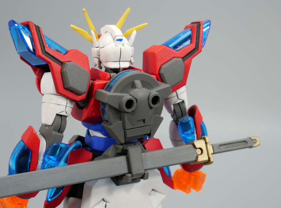 オプションパーツセット ガンプラ10 ギャラクシーブースターのガンプラレビュー画像です