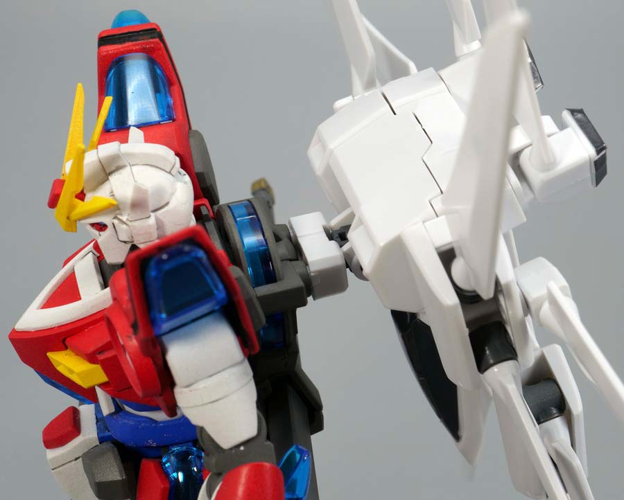 オプションパーツセット ガンプラ10 ギャラクシーブースターのガンプラレビュー画像です