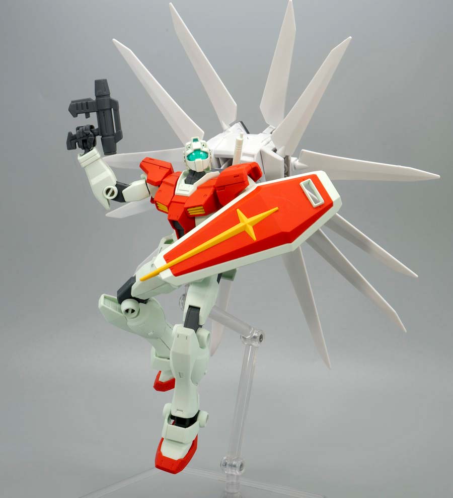 オプションパーツセット ガンプラ10 ギャラクシーブースターのガンプラレビュー画像です