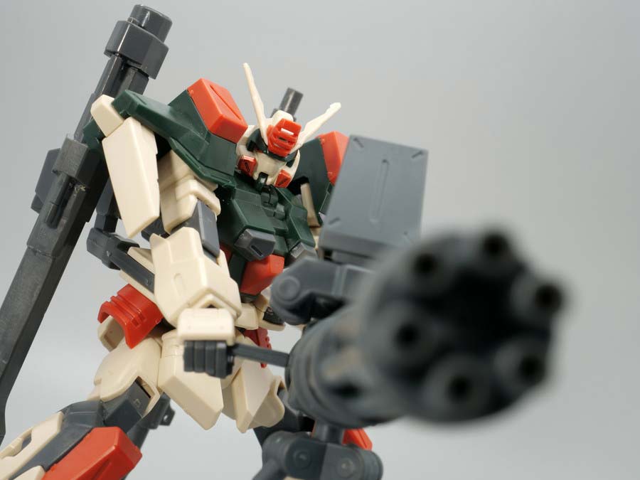 オプションパーツセット ガンプラ9 ジャイアントガトリングのガンプラレビュー画像です