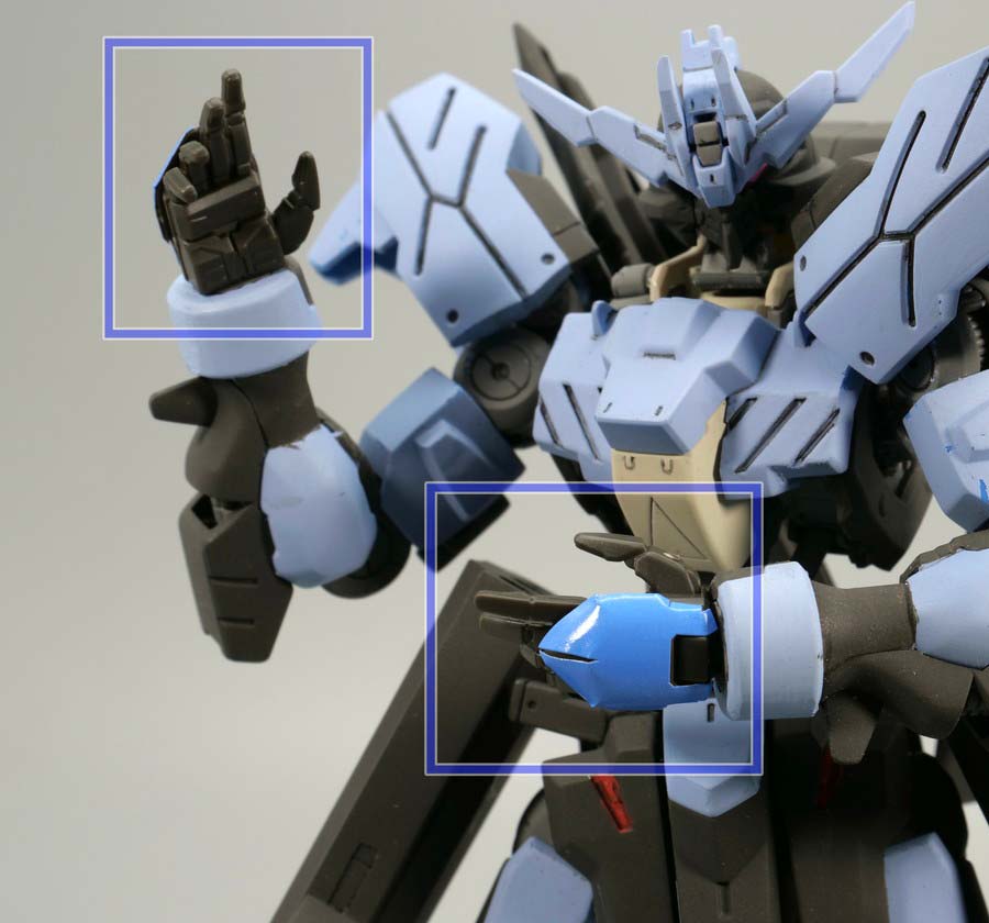 オプションパーツセット ガンプラ12（大型レールガン）のガンプラレビュー画像です