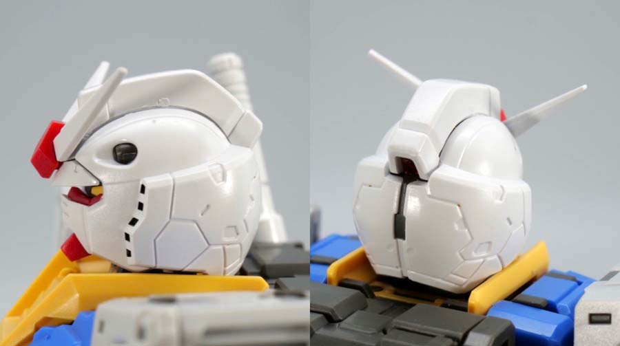 RG RX-78-2 ガンダム Ver.2.0のガンプラレビュー画像です