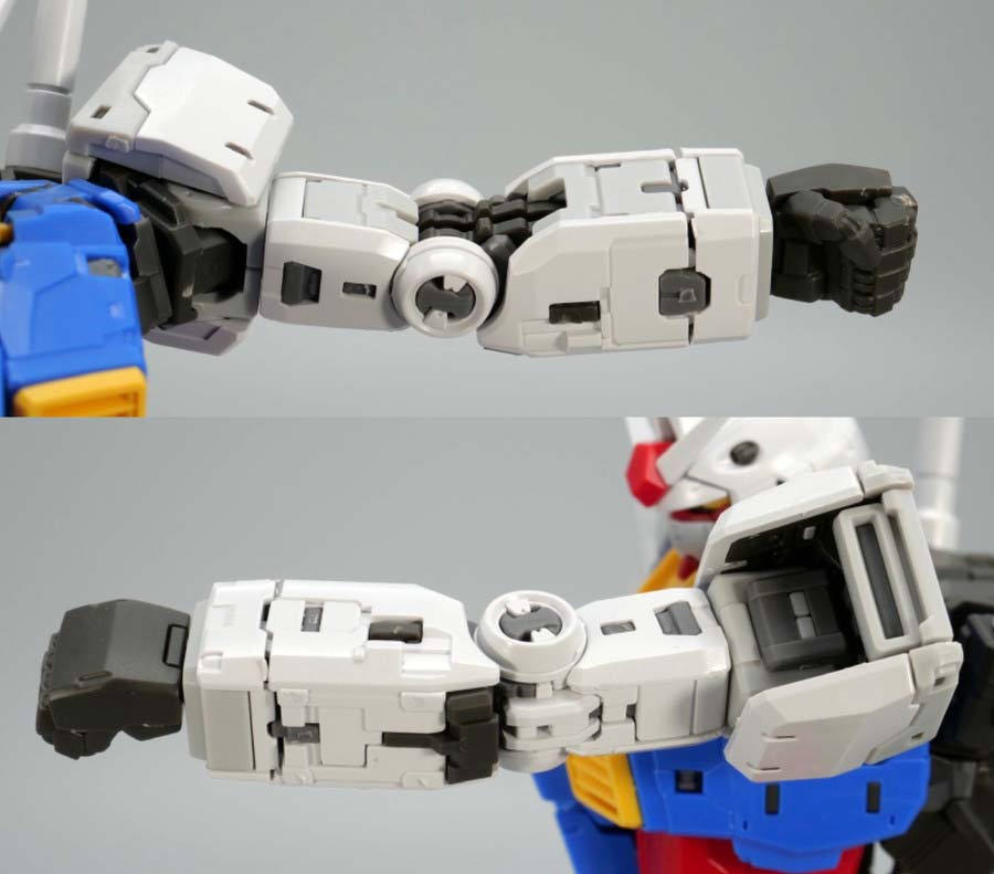 RG RX-78-2 ガンダム Ver.2.0のガンプラレビュー画像です