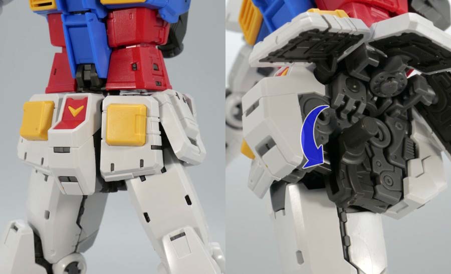 RG RX-78-2 ガンダム Ver.2.0のガンプラレビュー画像です