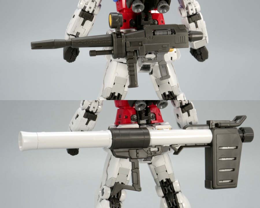 RG RX-78-2 ガンダム Ver.2.0のガンプラレビュー画像です