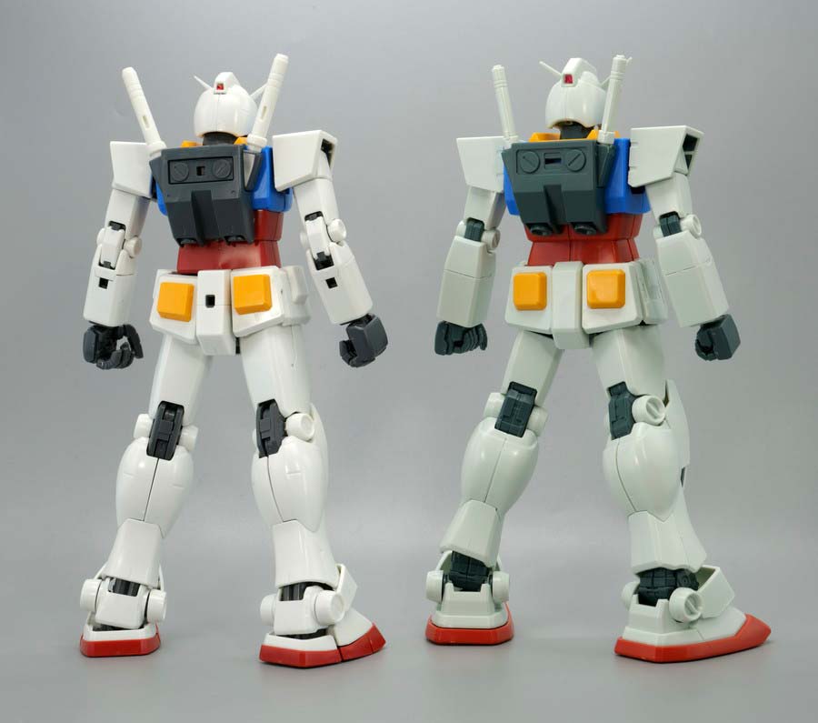 MGガンダムベース限定RX-78-2ガンダム（パーフェクトガンダムVer.）[アニメカラー]のガンプラレビュー画像です