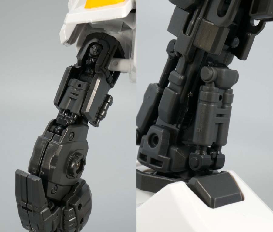 MG RX-78-2ガンダム Ver.1.5のガンプラレビュー画像です