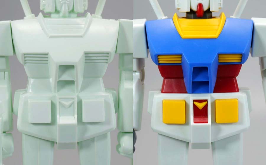 ベストメカコレクション 1/144 RX-78-2 ガンダム (REVIVAL Ver.)のガンプラレビュー画像です