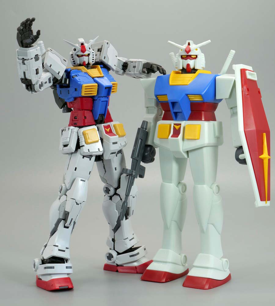 ベストメカコレクション 1/144 RX-78-2 ガンダム (REVIVAL Ver.)のガンプラレビュー画像です