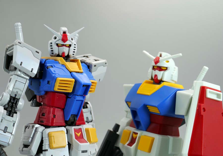 ベストメカコレクション 1/144 RX-78-2 ガンダム (REVIVAL Ver.)のガンプラレビュー画像です