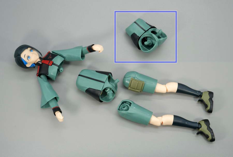 フィギュアライズスタンダード ニカ・ナナウラのガンプラレビュー画像です