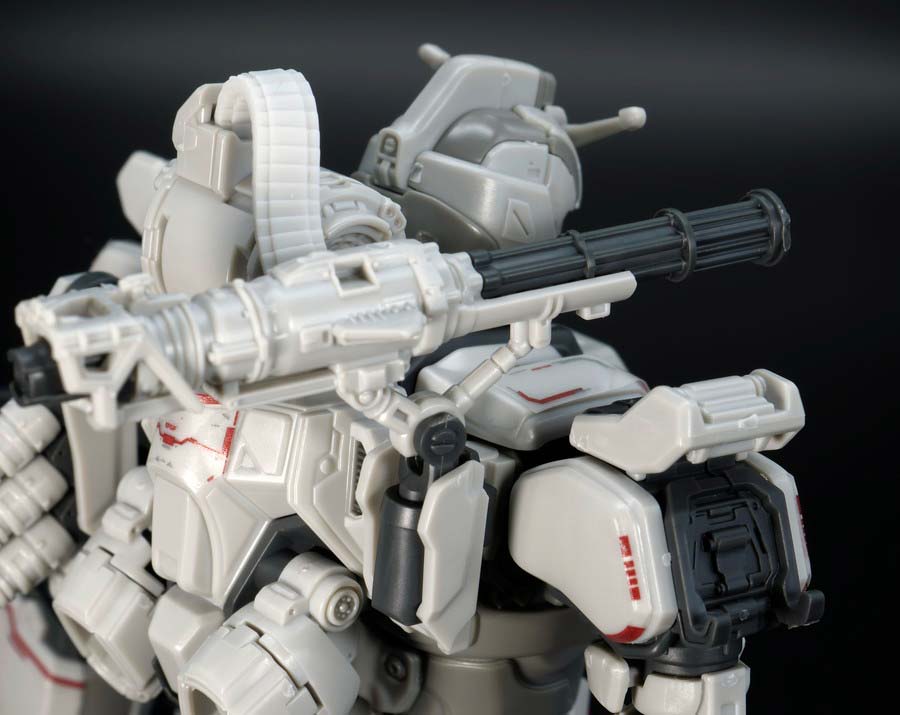 HGガンダムEX（復讐のレクイエム）のガンプラレビュー画像です