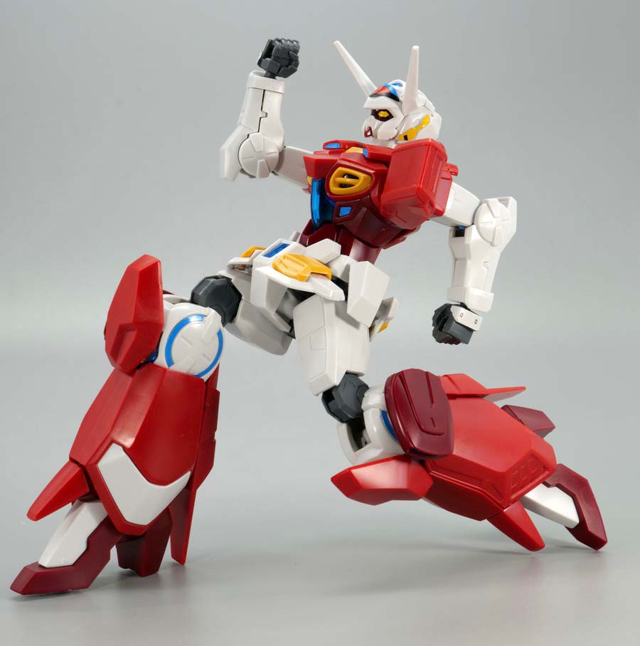 HGガンダムG-セルフ（アサルトパック装備型）のガンプラレビュー画像です