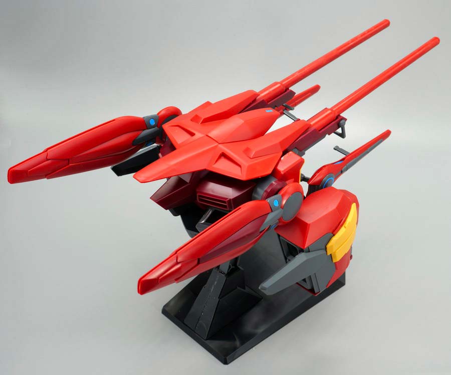 HGガンダムG-セルフ（アサルトパック装備型）のガンプラレビュー画像です