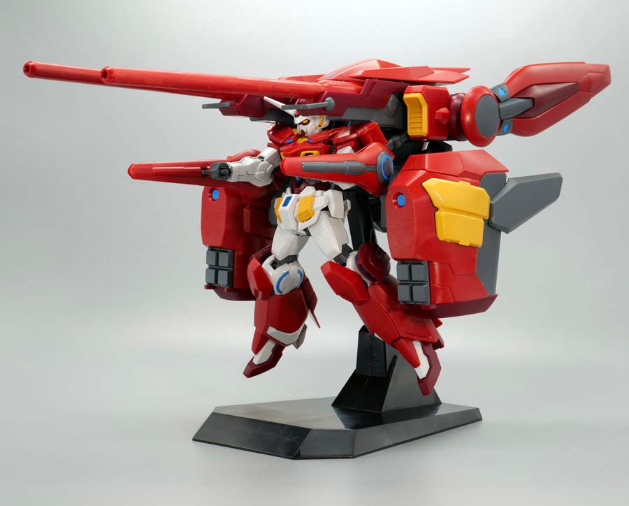 HGガンダムG-セルフ（アサルトパック装備型）のガンプラレビュー画像です