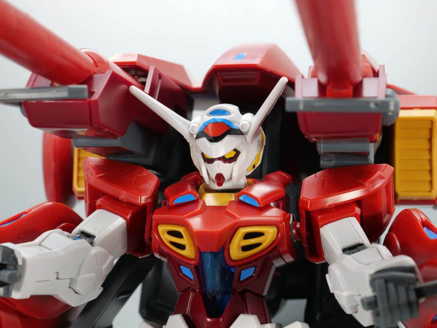 HGガンダムG-セルフ（アサルトパック装備型）のガンプラレビュー画像です