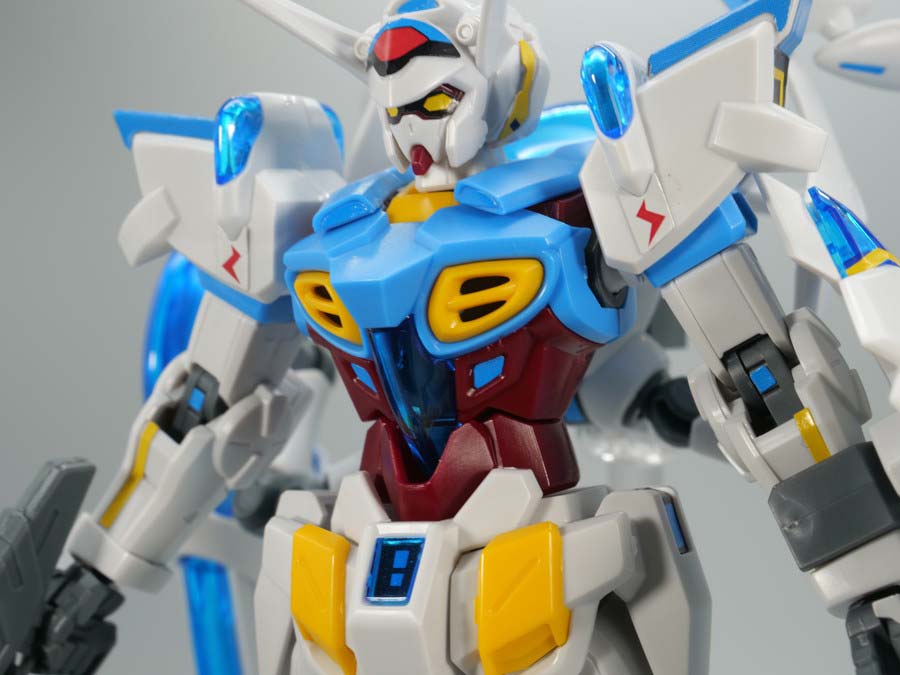 HGガンダムG-セルフ（パーフェクトパック装備型）のガンプラレビュー画像です