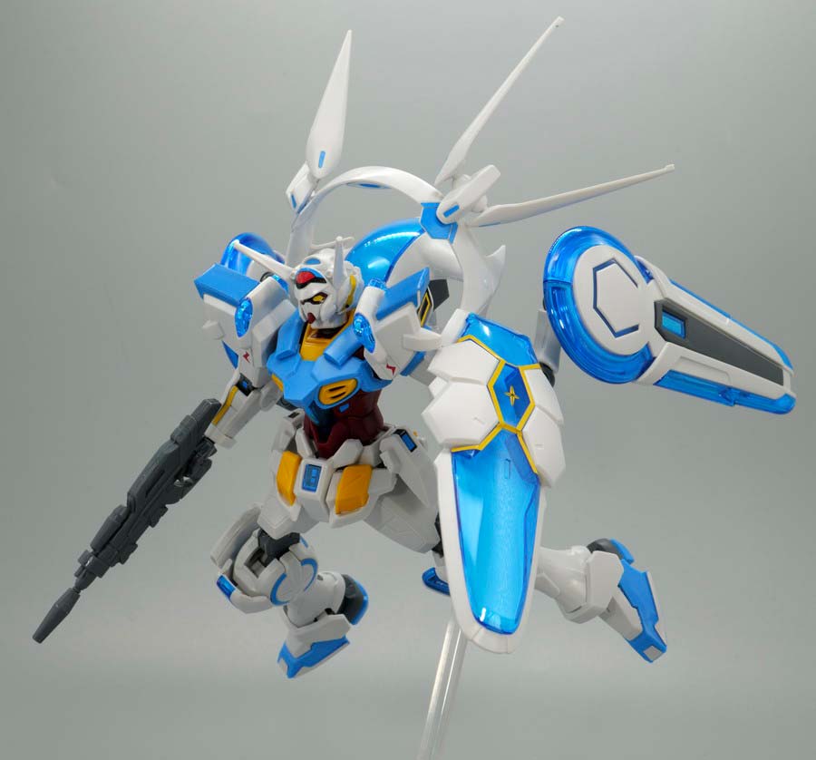 HGガンダムG-セルフ（パーフェクトパック装備型）のガンプラレビュー画像です