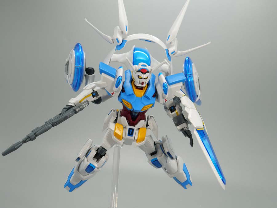 HGガンダムG-セルフ（パーフェクトパック装備型）のガンプラレビュー画像です