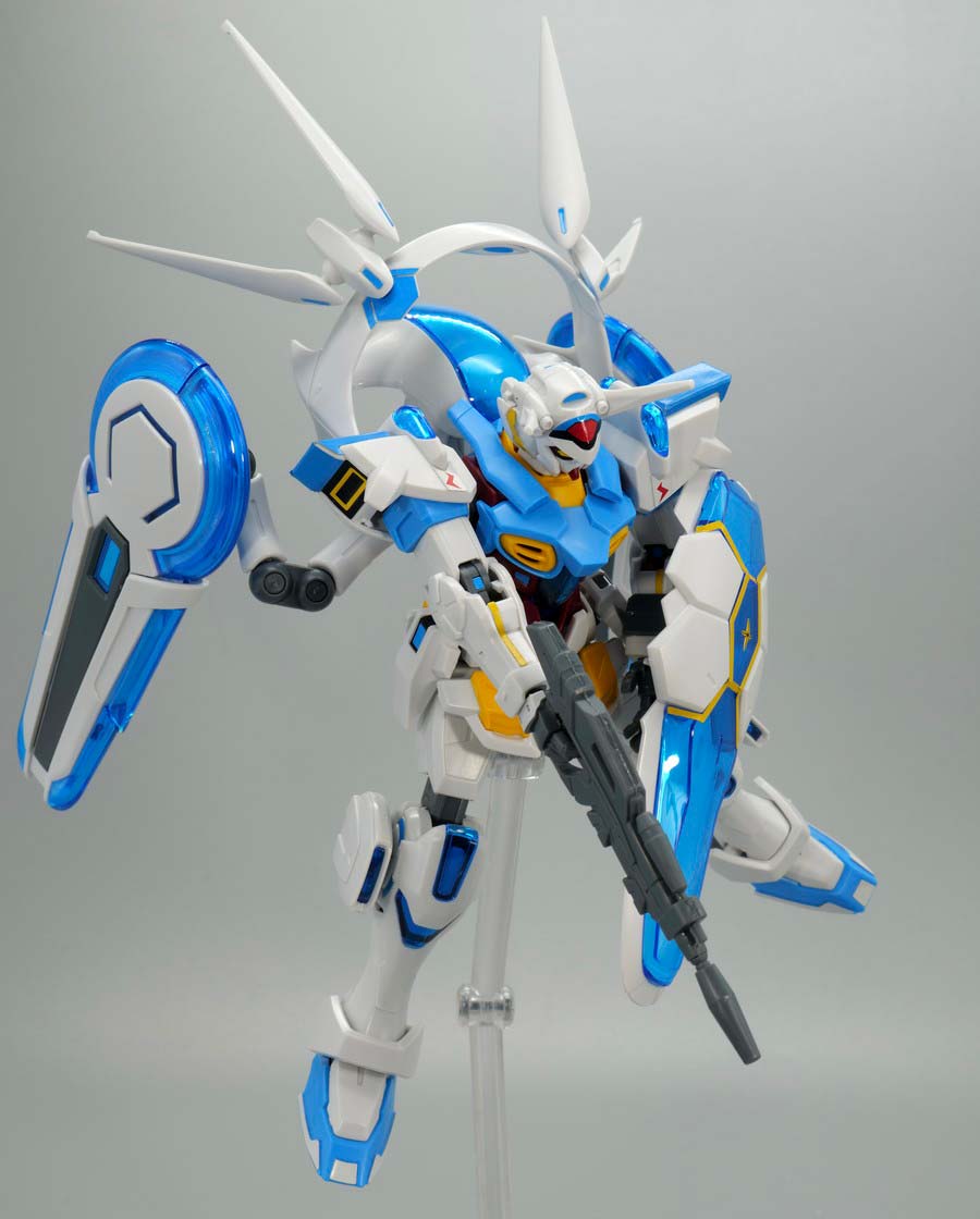 HGガンダムG-セルフ（パーフェクトパック装備型）のガンプラレビュー画像です