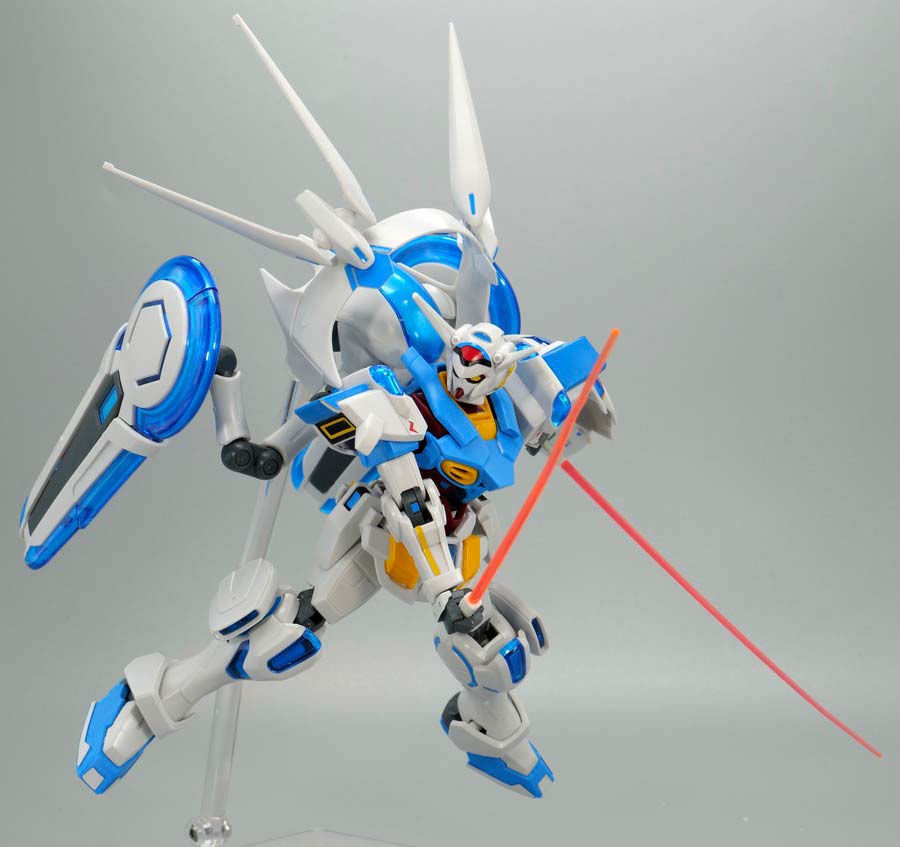 HGガンダムG-セルフ（パーフェクトパック装備型）のガンプラレビュー画像です