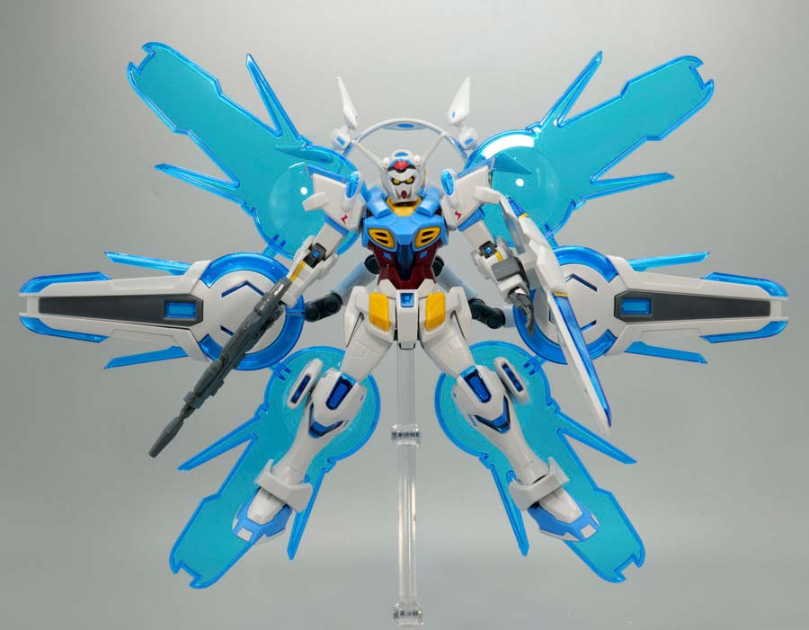 HGガンダムG-セルフ（パーフェクトパック装備型）のガンプラレビュー画像です