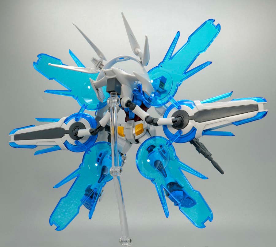 HGガンダムG-セルフ（パーフェクトパック装備型）のガンプラレビュー画像です