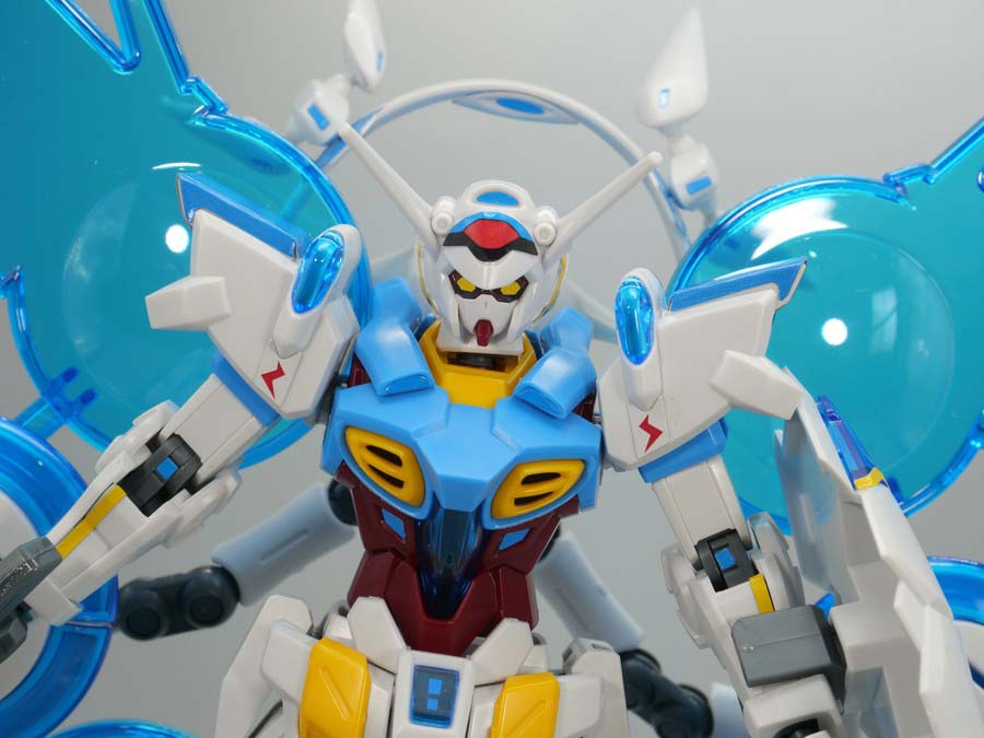 HGガンダムG-セルフ（パーフェクトパック装備型）のガンプラレビュー画像です