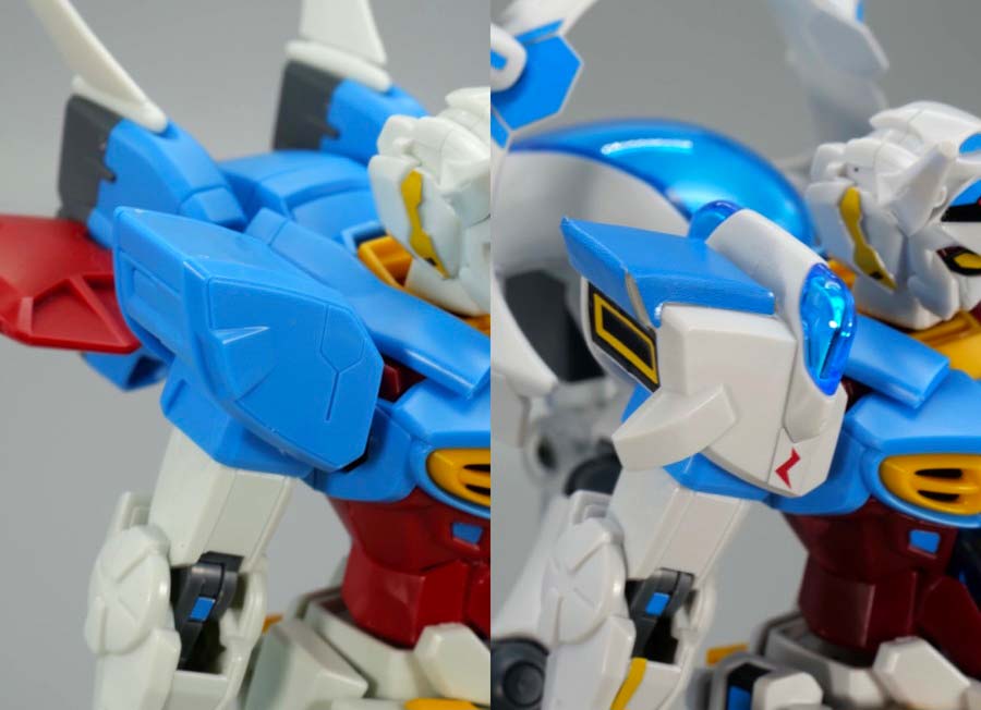 HGガンダムG-セルフ（パーフェクトパック装備型）のガンプラレビュー画像です