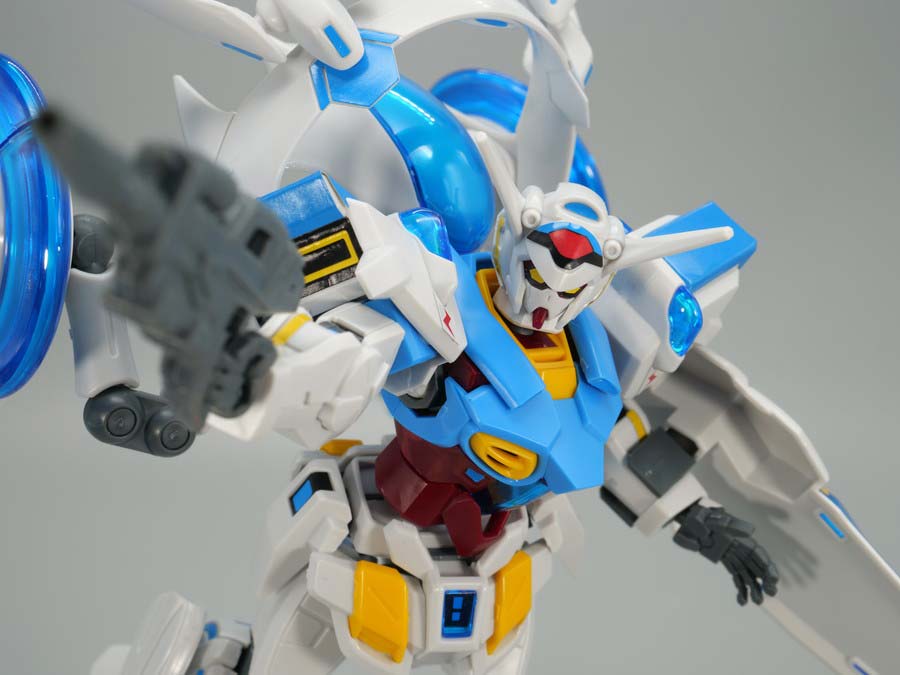 HGガンダムG-セルフ（パーフェクトパック装備型）のガンプラレビュー画像です