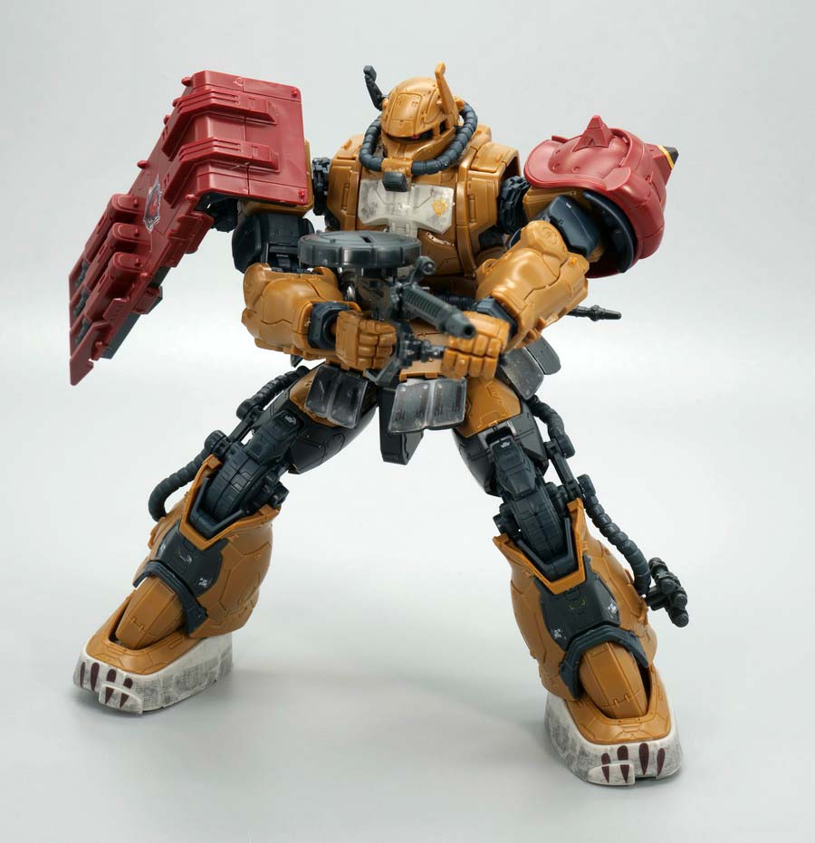 HG 1/144 ザクII F型 ソラリ機 (復讐のレクイエム)のガンプラレビュー画像です